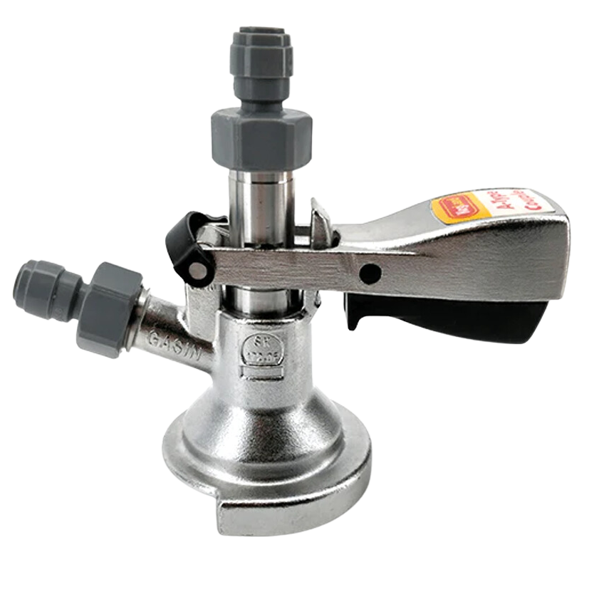 A-Type Keg Coupler - Stainless Steel