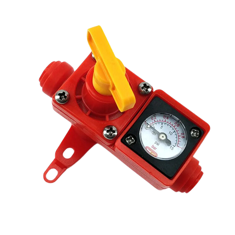 Duotight - BlowTie 2 with Integrated Gauge 0-15psi