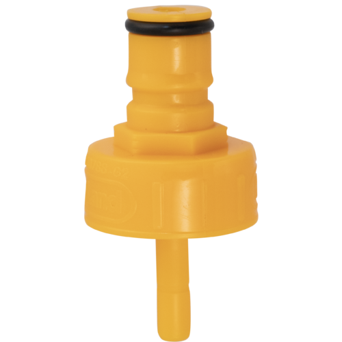 YELLOW Multi Liquid Post Plastic Carbonation Cap