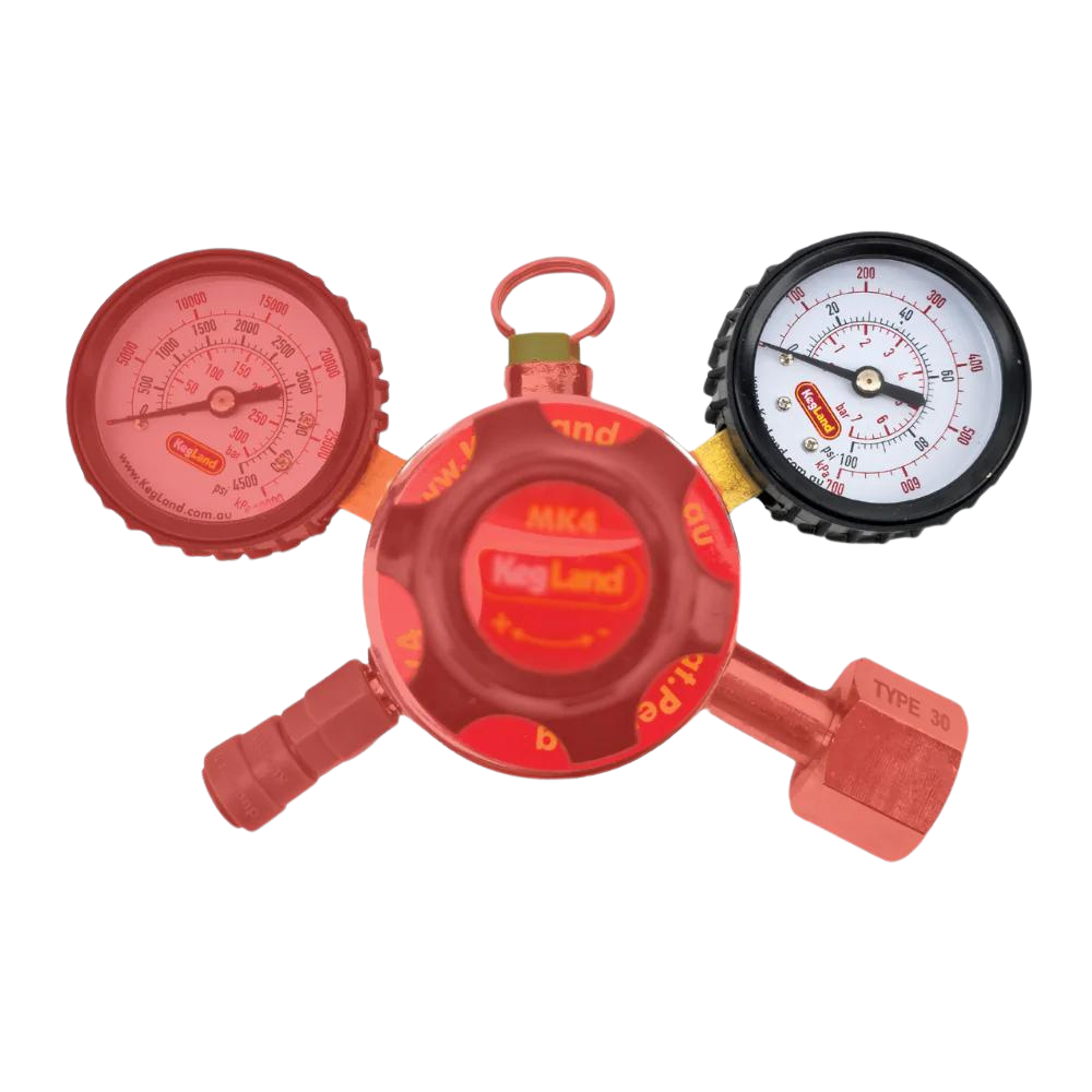 Regulator High Pressure Gauge 0-100 Psi