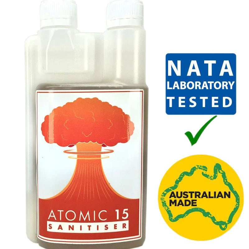 Atomic 15 Foaming Sanitiser - No Rinse