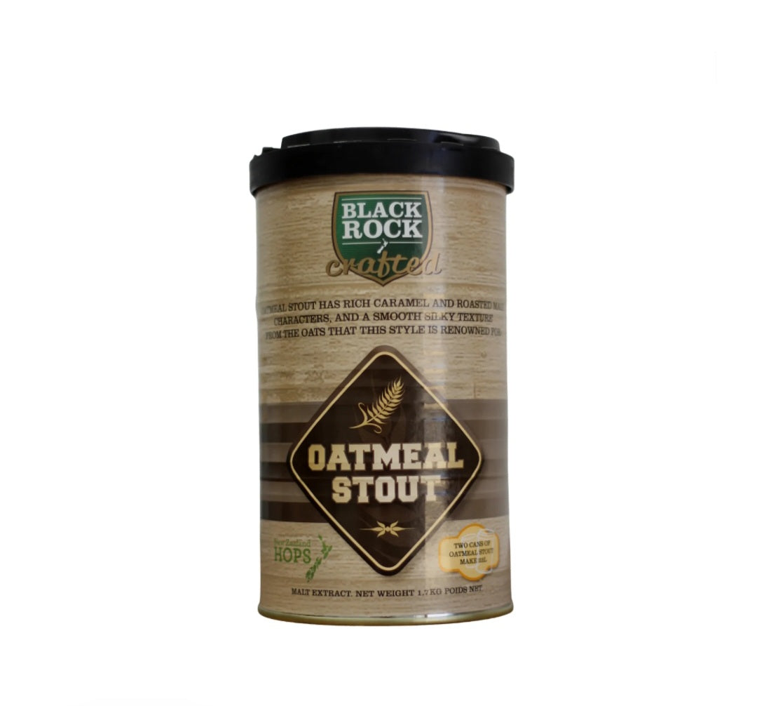 Black Rock Crafted Oatmeal Stout Beer Kit 1.7kg