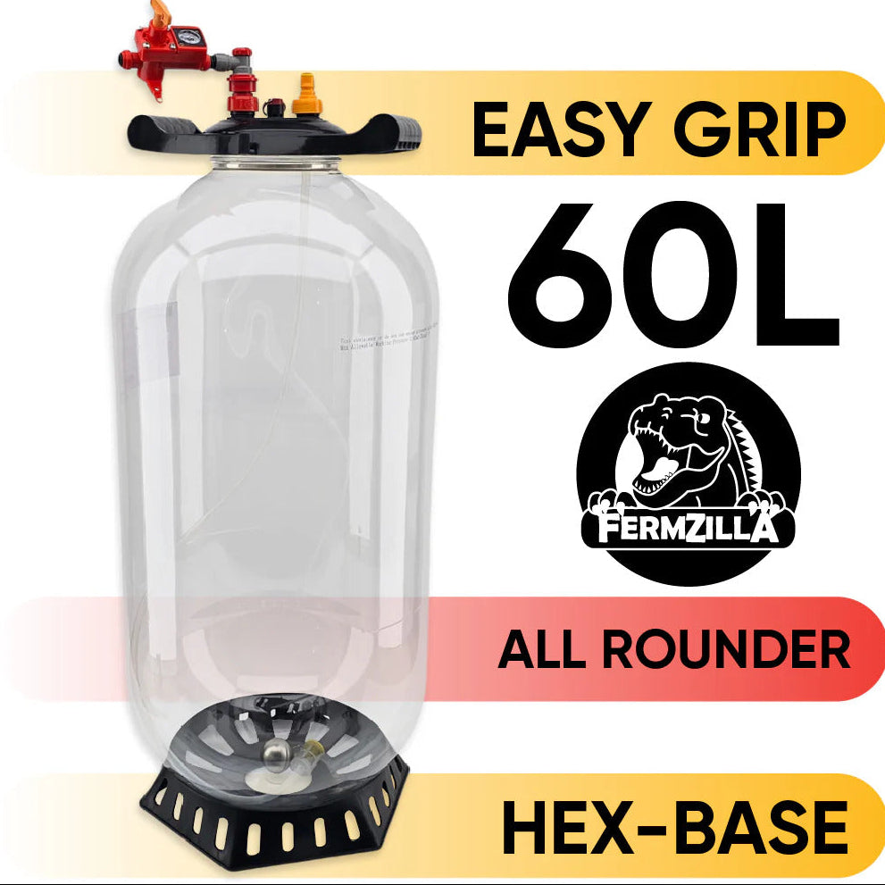 60L FermZilla All Rounder Easy-Grip Pressure Fermenter Starter Kit