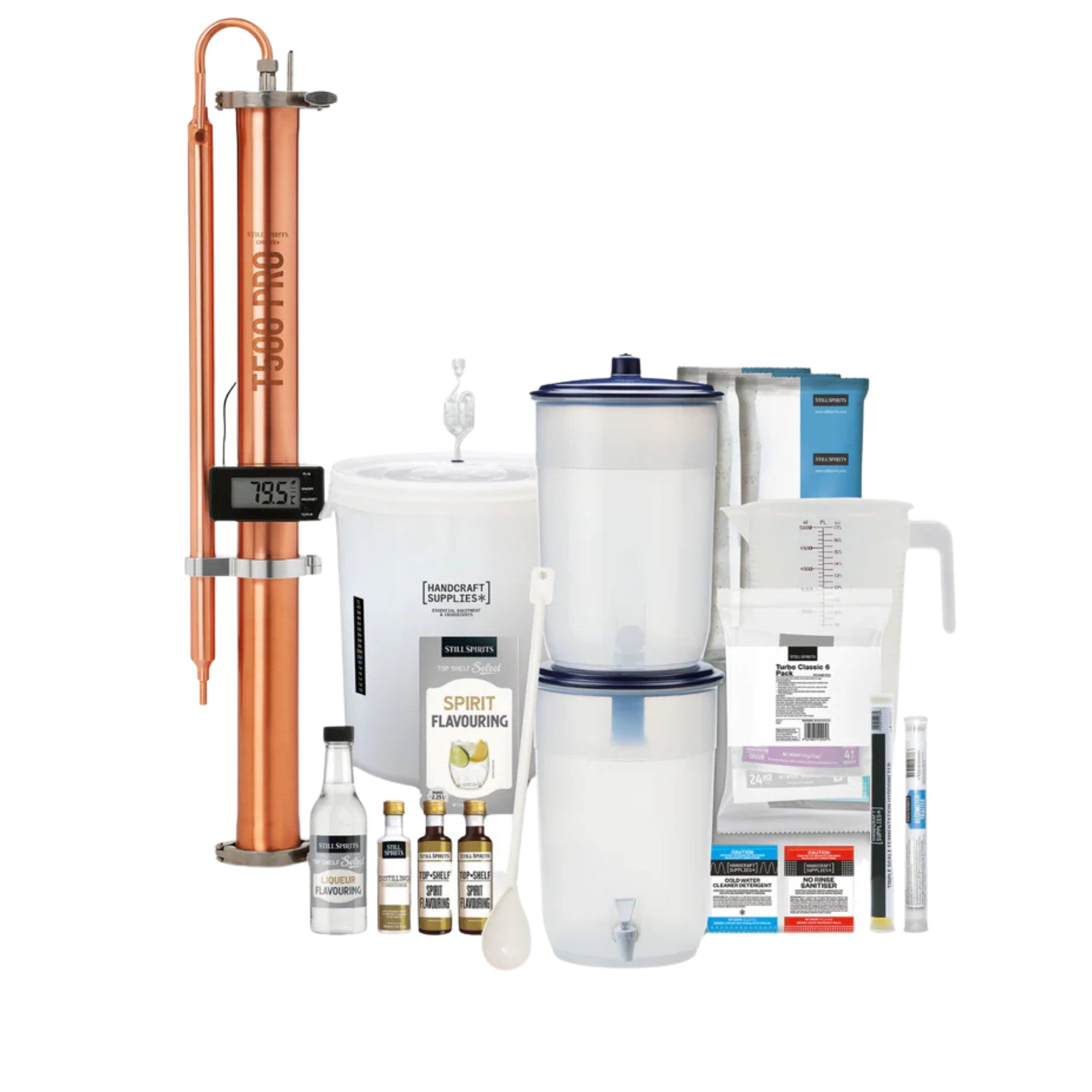 Still Spirits Create+ T500 PRO Still, Complete Companion Kit and Boiler Package