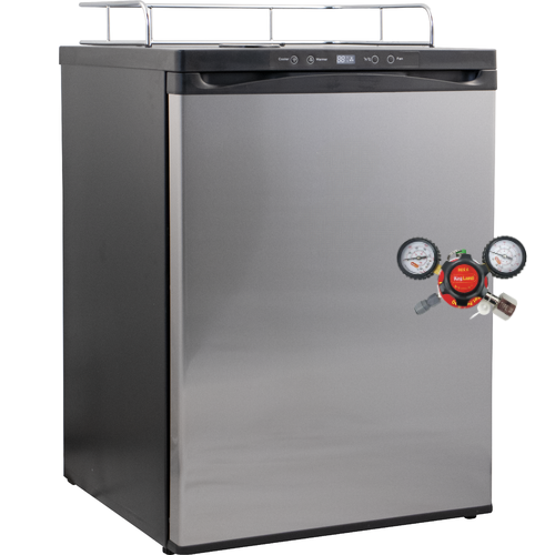 Grainmother Kegerator l Base Fridge Only l Digital Thermostat | Casters | Regulator | Fits 1 50L keg or 4 Corny Kegs