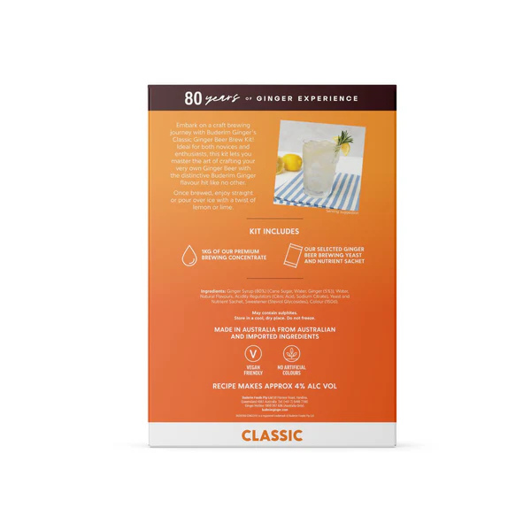 Buderim Ginger - Ginger Beer Brew Kit, 1kg