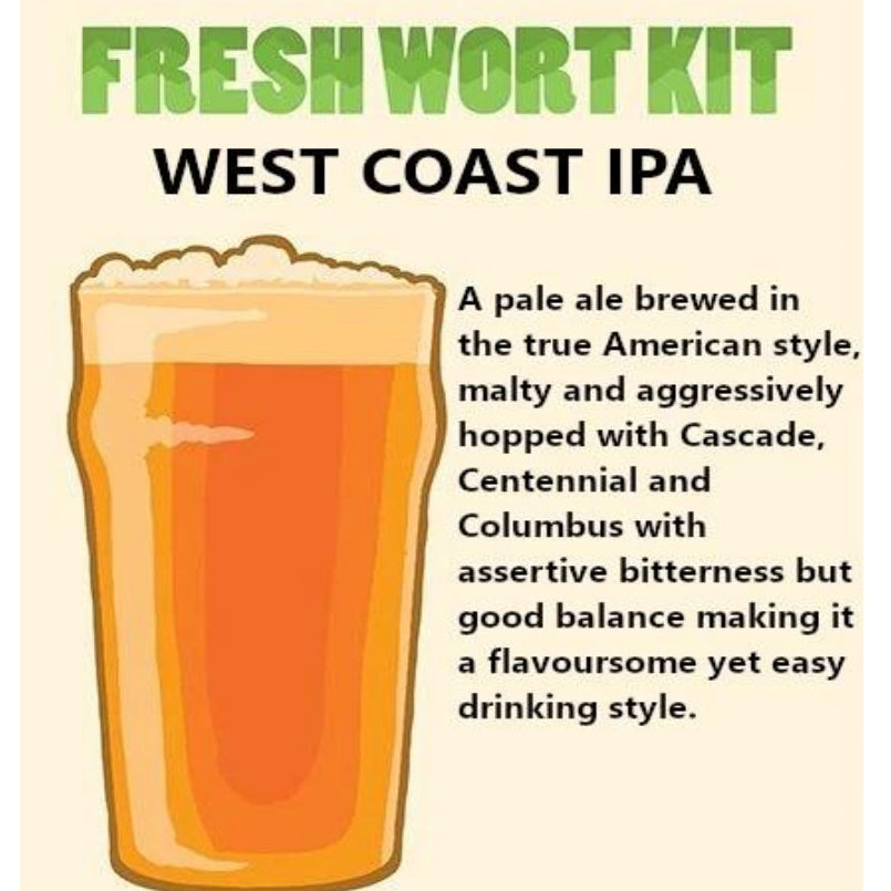 West Coast IPA - Fresh Wort Kit