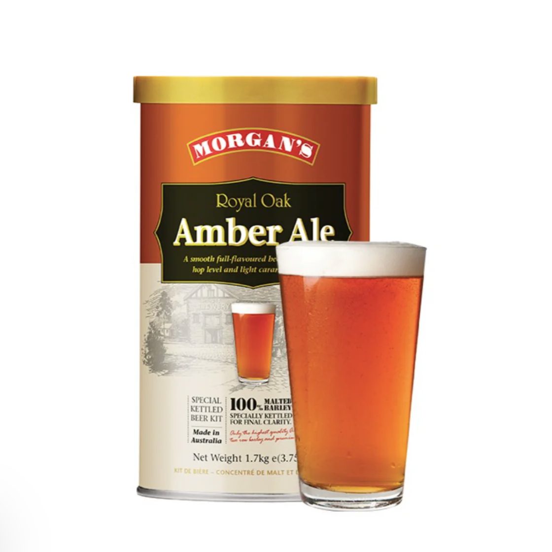 Morgan's Premium Royal Oak Amber Ale 1.7kg