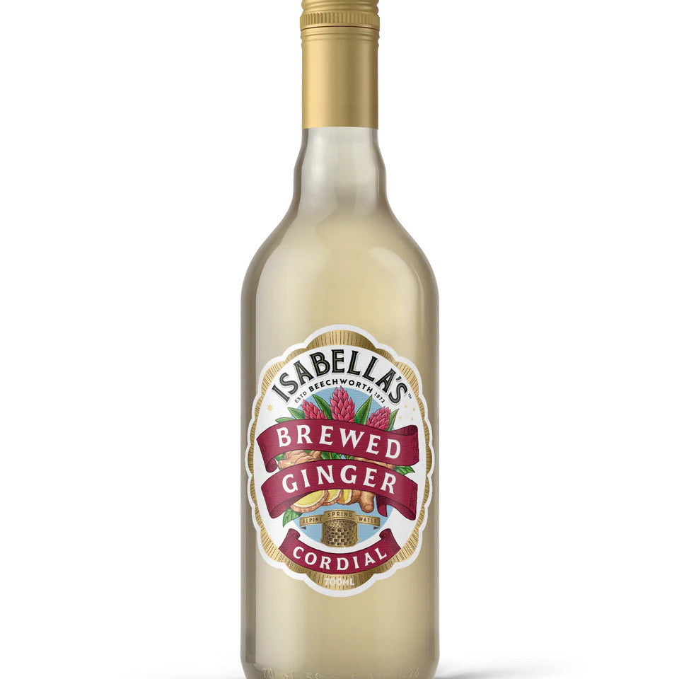 Isabella's Brewed Ginger Cordial
