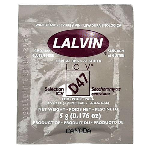 Lalvin ICV-D47 Yeast x 5g