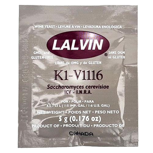 Lalvin K1-V1116 Yeast x 5g