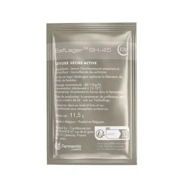 Saflager SH-45 Lager Dry Yeast 11.5g