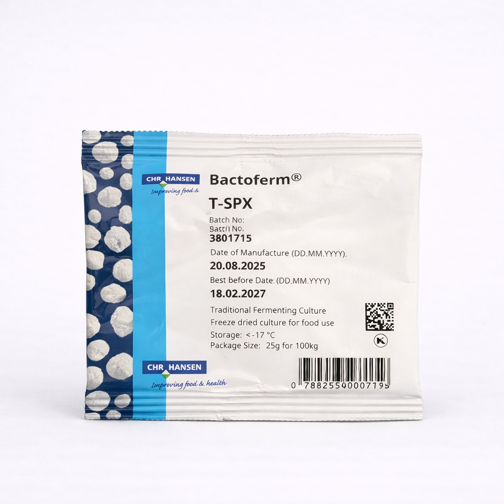 Bactoferm T-SPX Meat Starter Culture 25g (for slow fermented sausage)