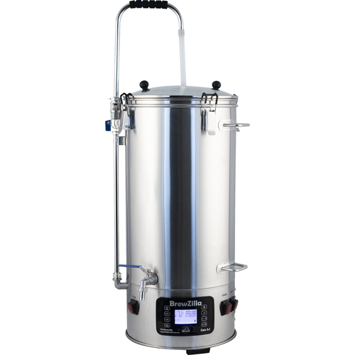 Brewzilla All Grain Brewing System With Pump - 35L/9.25G (110V), Gen 3