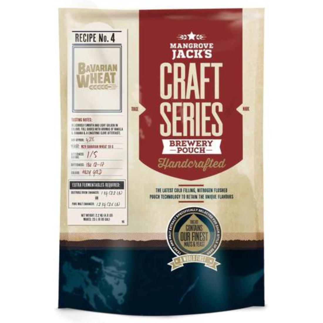 Mangrove Jack's Craft Series Bavarian Wheat Pouch 2.2kg