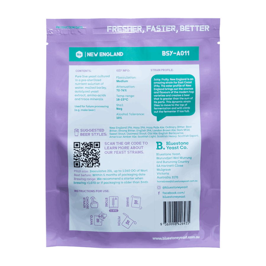 BSY Liquid Yeast - New England