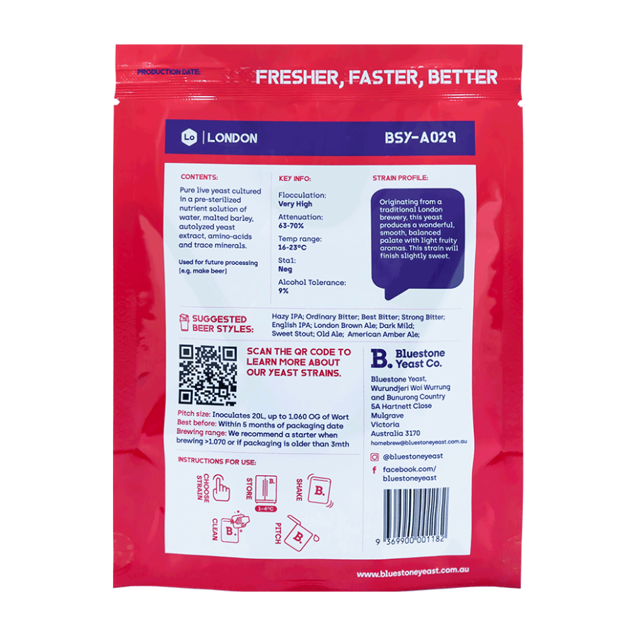 BSY Liquid Yeast - London