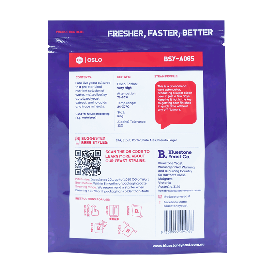 BSY Liquid Yeast - Oslo