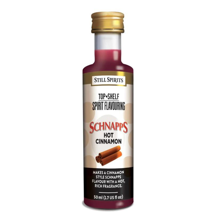 Still Spirits Top Shelf Hot Cinnamon Schnapps Flavouring