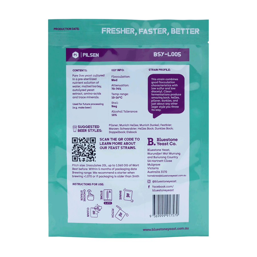 BSY Liquid Yeast - Pilsen