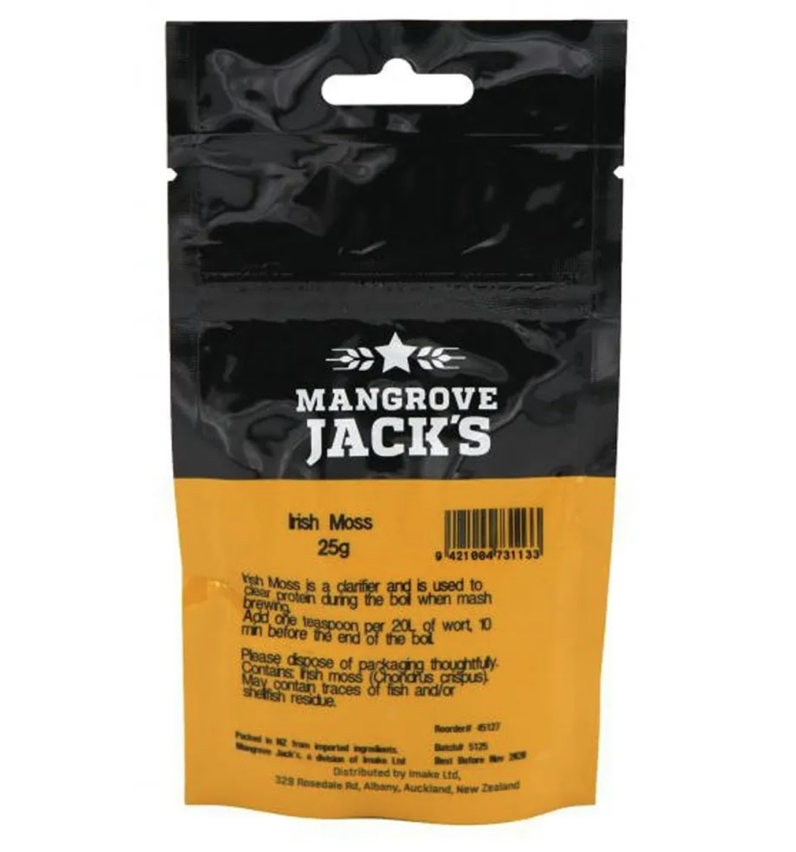 Dry Irish Moss Mangrove Jack 25g