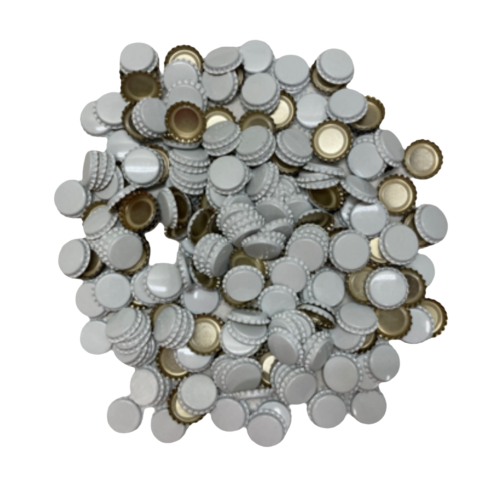 Crown Seals White Colour - 250 pcs