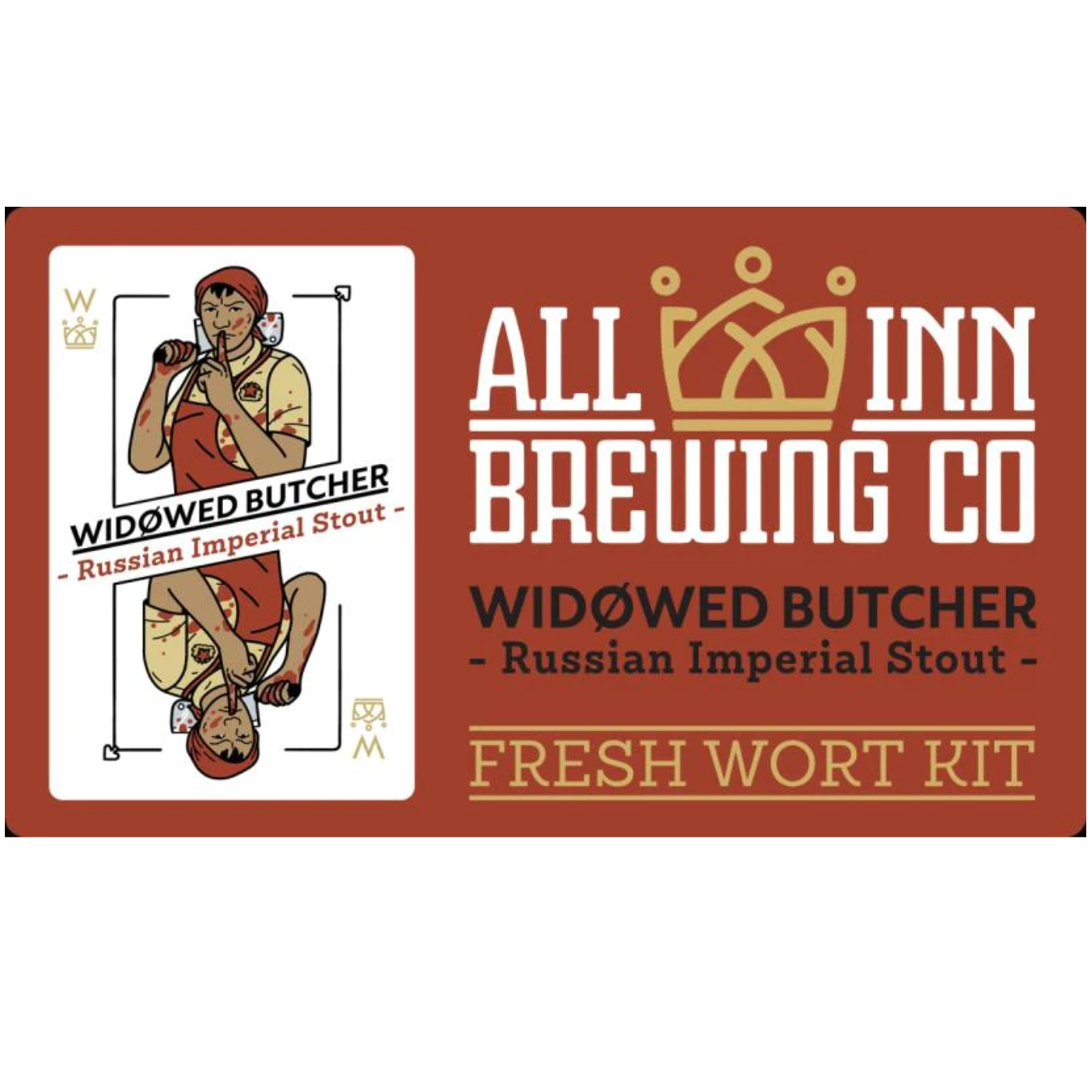Widowed Butcher Russian Imperial Stout - Fresh Wort Kit