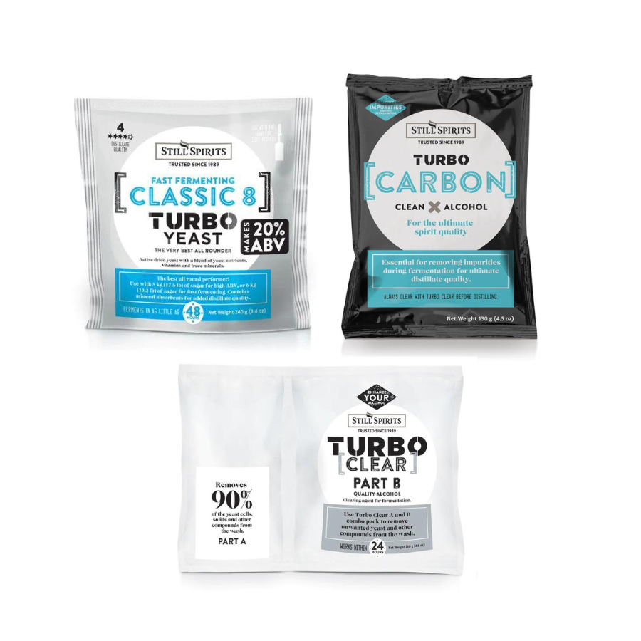 Still Spirits Classic 8 Turbo Yeast - Pack