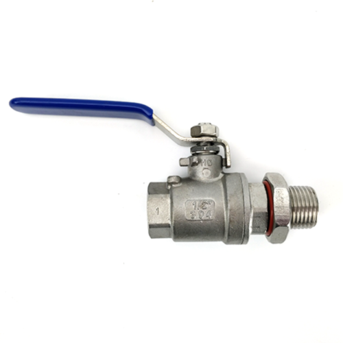 1/2" Ball Valve to 1/2" Thread (SS 304) - To Port | Brew Pots | Keggle | Upgrade