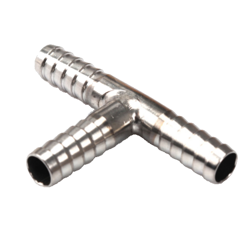 Stainless Tee - 6mm (1/4" Inch) Barb