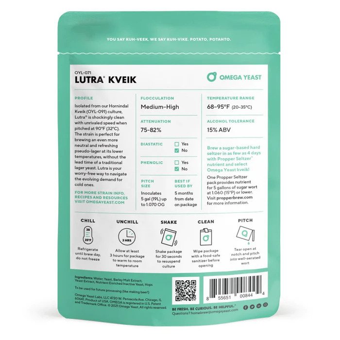 OYL-071 Lutra™ Kveik - Omega Yeast