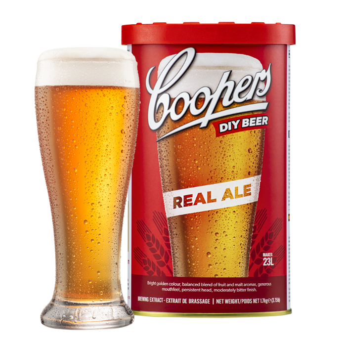 Coopers Original Real Ale 1.7kg (Past Best Before)