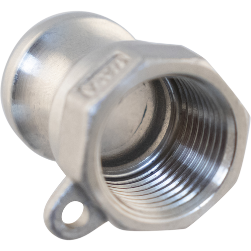Stainless Steel 1/2 Inch Type A Camlock - Male Cam x Female BSPP Thread