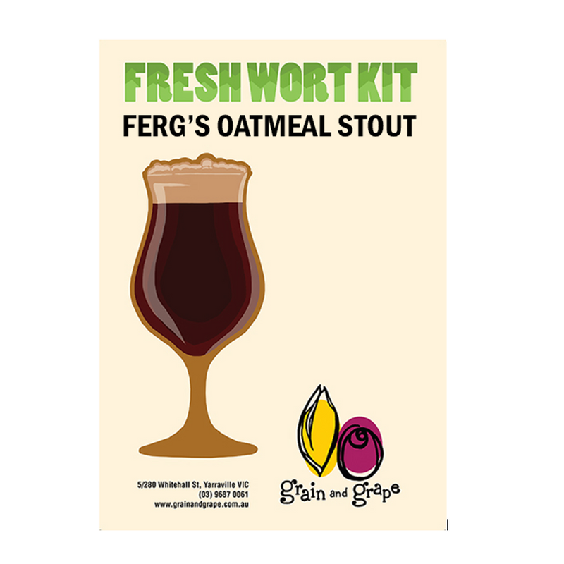 Artisanale Fergs Oatmeal Stout - Fresh Wort Kit