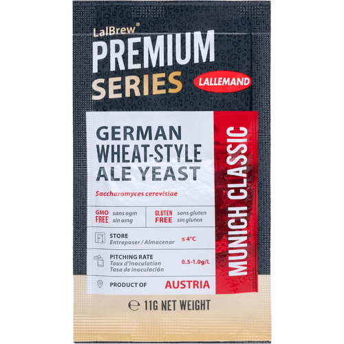 LalBrew® Munich Classic Wheat Beer Dry Yeast 11g (Past Best Before)