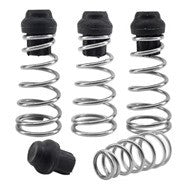 4 x Black Eyed Poppets and Springs - Low2