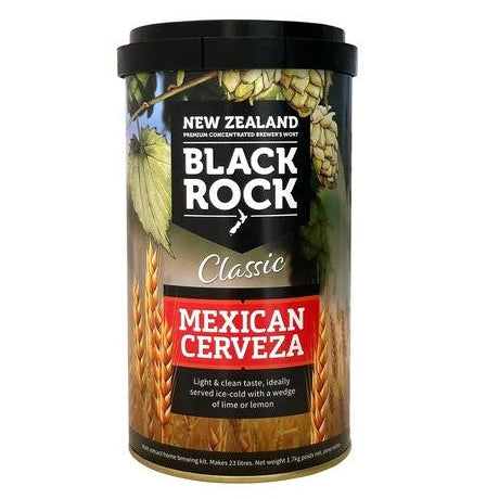 Black Rock Mexican Lager - Classic Mexican Cerveza 1.7kg