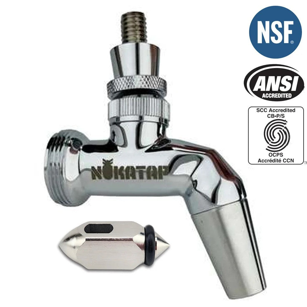 Nukatap Full Stainless Steel  Shuttle (with o-ring)