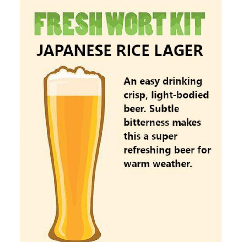 Japanese Rice Lager - Fresh Wort Kit