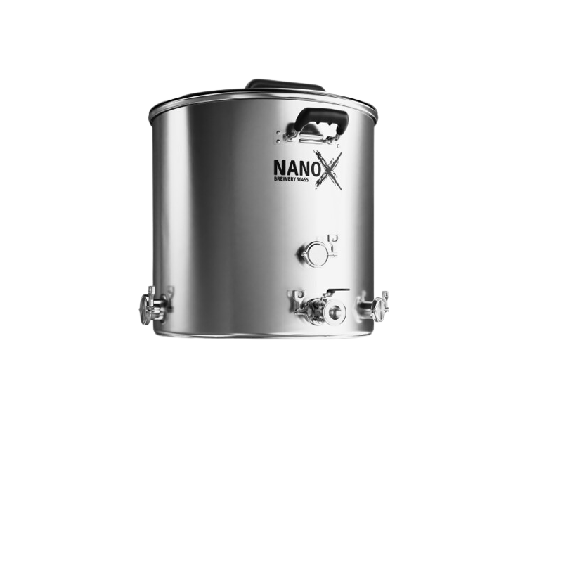 50L NANO-X Brew Kettle: Single 2" Element Port