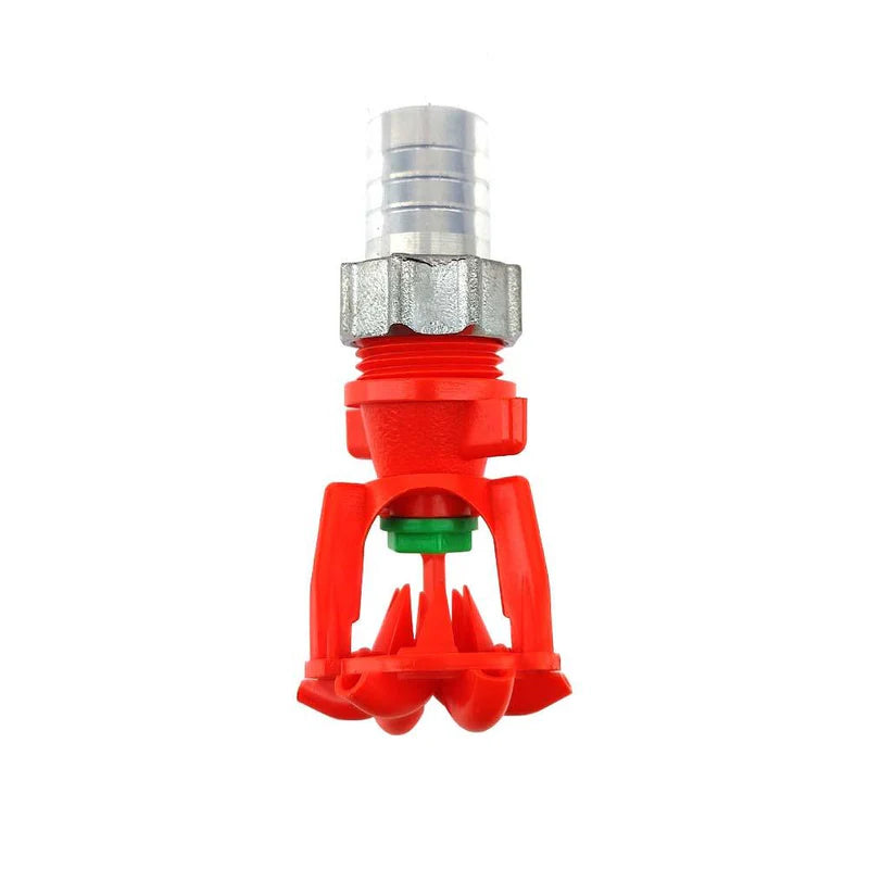 Low Volume CIP Spinning Spray Rotor (stainless swivel nut and barb )