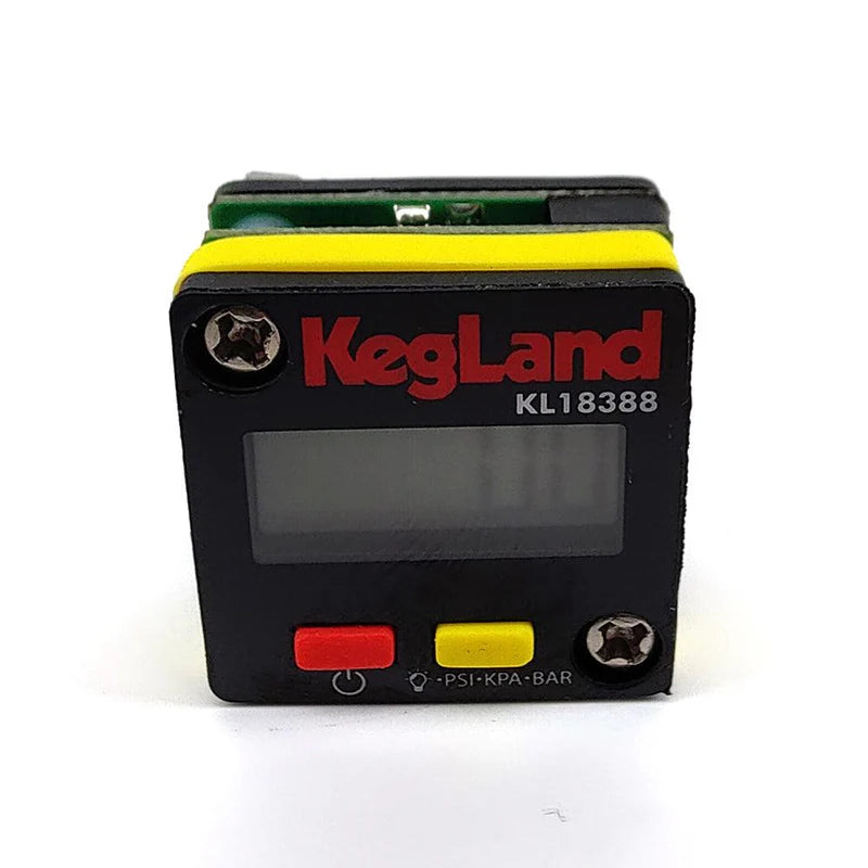 Mini Digital Illuminated Gauge 27x27x8mm 0-100psi high accuracy