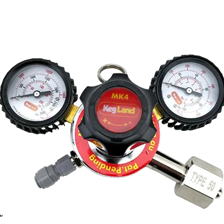 Type 50 - MK4 Regulator N2 (6.5bar PRV & 100psi Gauge)