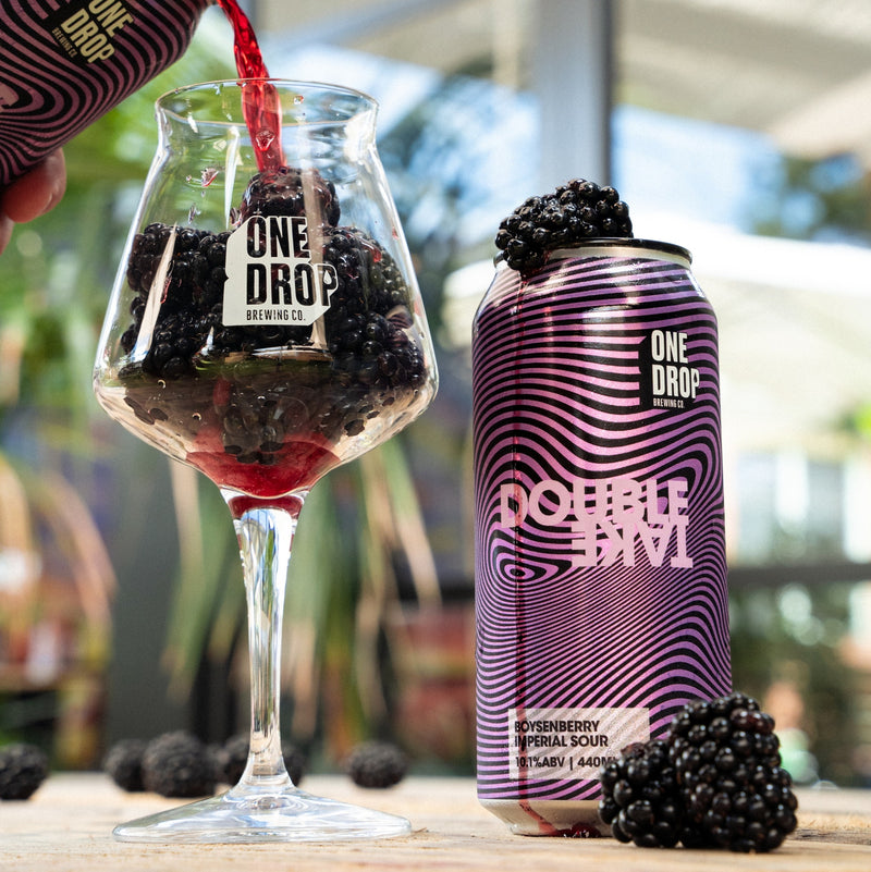One Drop Double Take Boysenberry Imperial Sour