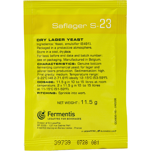 SafLager S-23 German Lager Dry Yeast