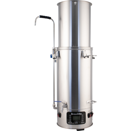 Brewzilla All Grain Brewing System With Pump - 35L/9.25G (110V), Gen 3