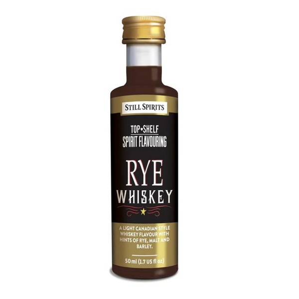 Still Spirits Top Shelf Rye Whiskey Flavouring