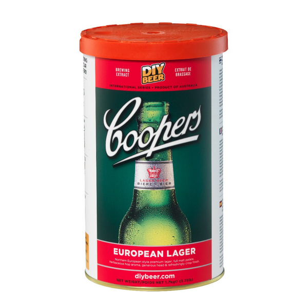 Coopers International European Lager 1.7kg (Past Best Before)