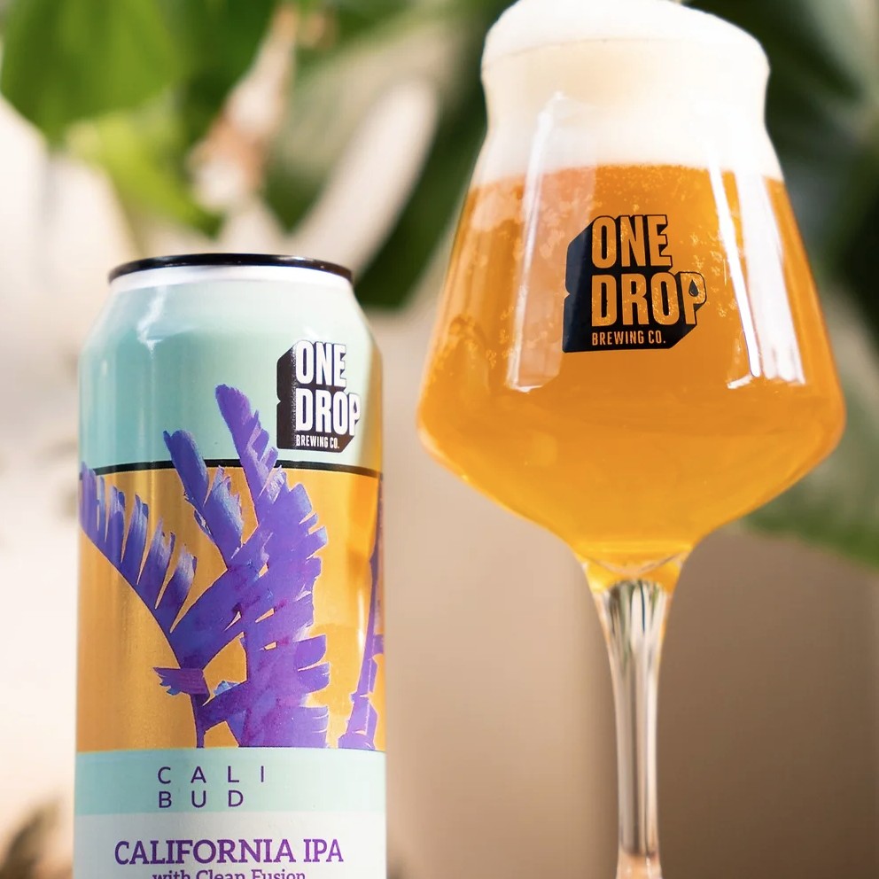One Drop Cali Bud California IPA with Clean Fusion - LIMITED STOCK