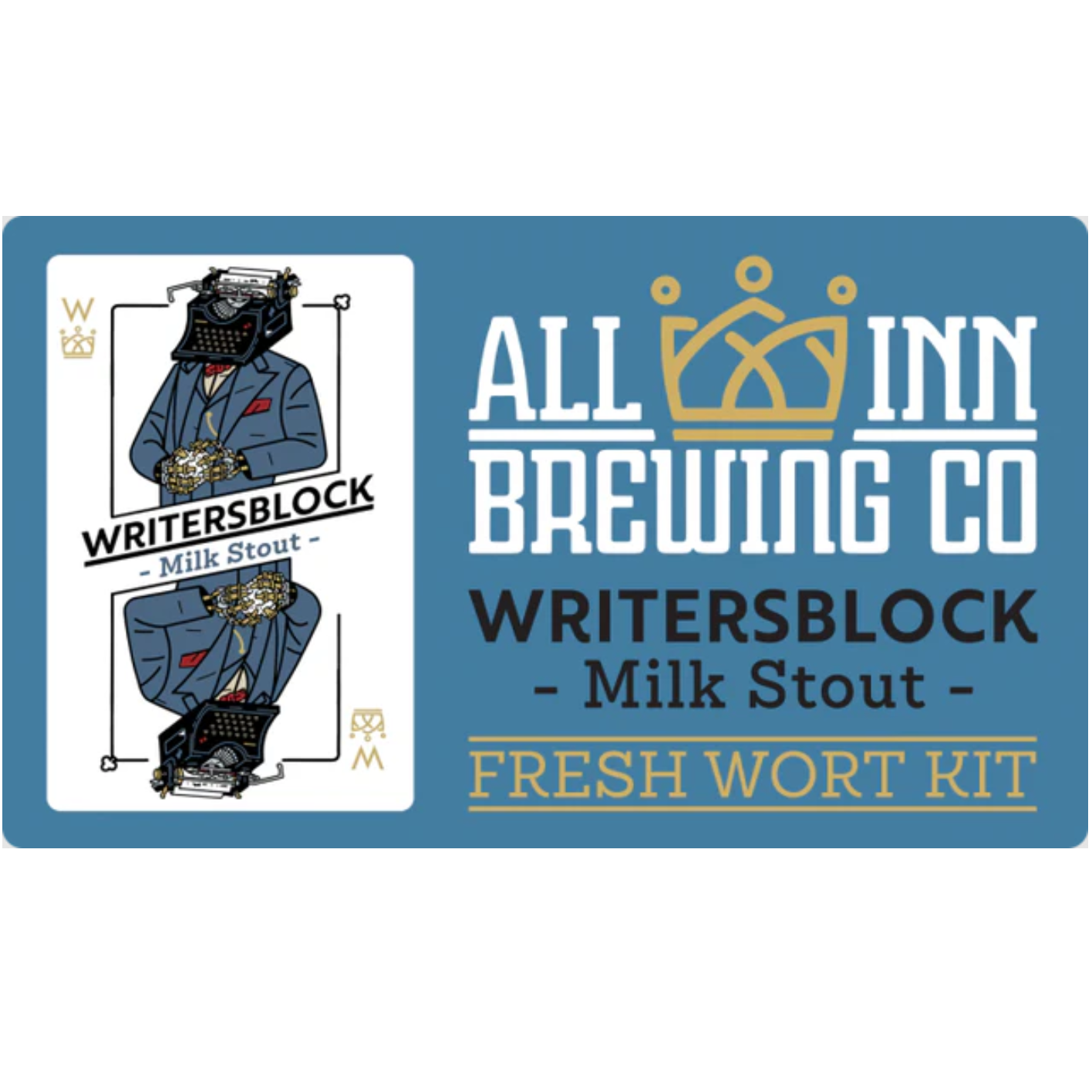 Writersblock Milk Stout - Fresh Wort Kit